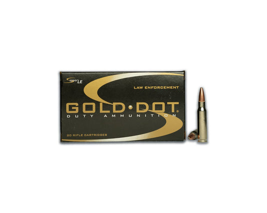 308 (7.62x51) 168GR Speer Gold Dot SP (24458)