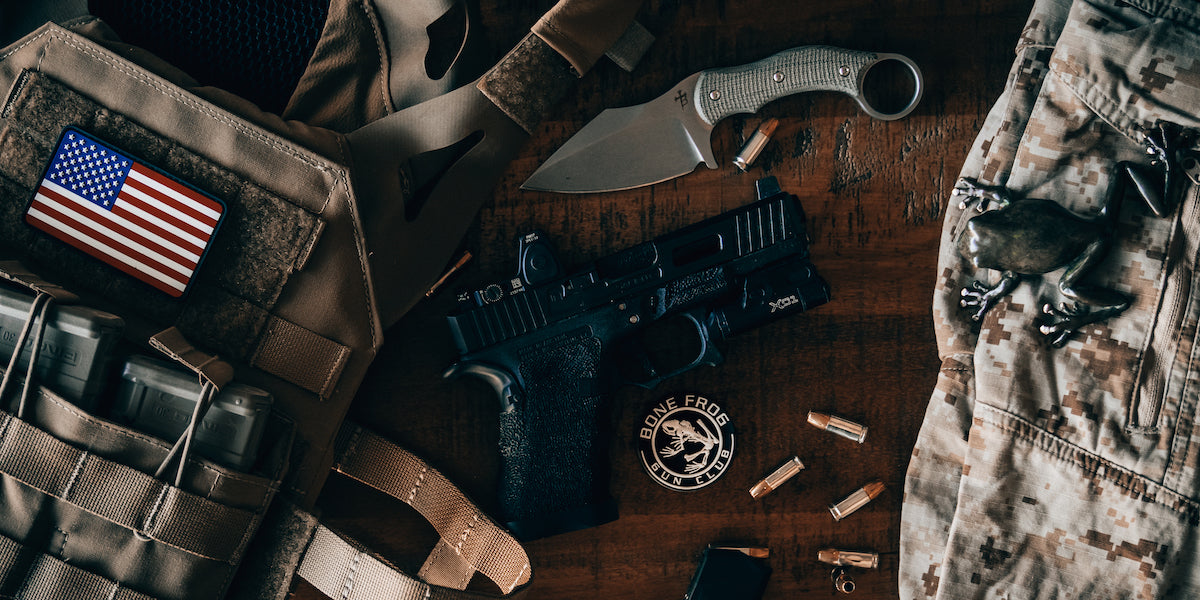 Bone Frog Gun Club offering new, factory ammunition and tactical gear. Best prices online. Las Vegas Ammunition Warehouse.