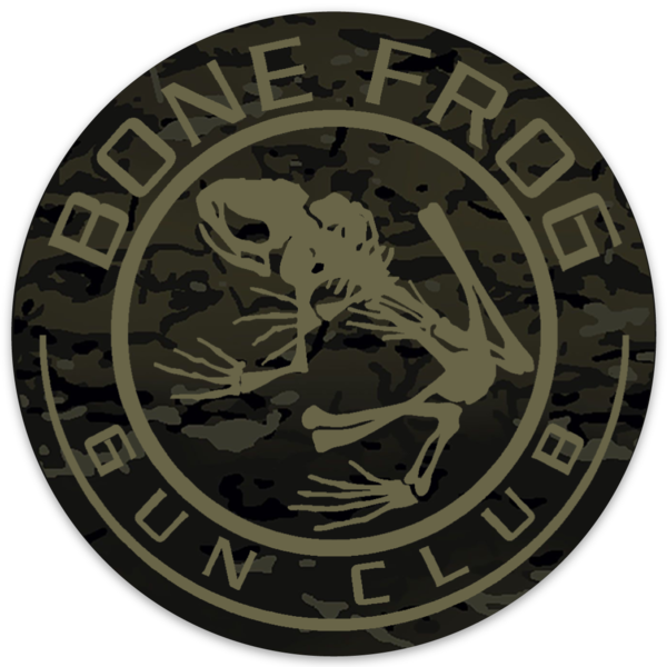 Bone Frog Gun Club™ Sticker