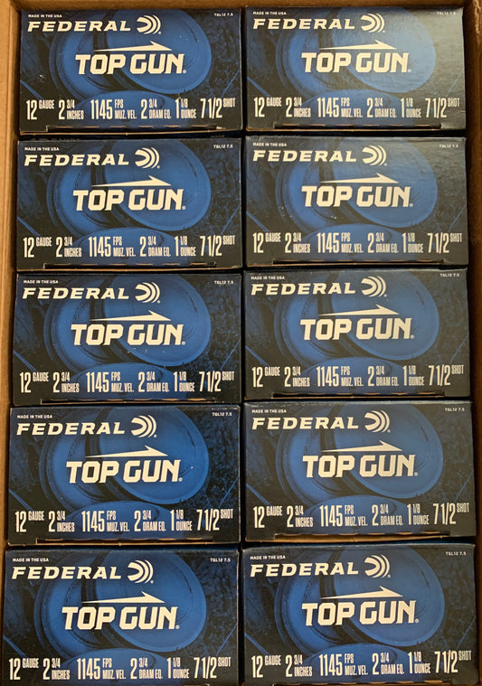12GA Federal Top Gun Target #7.5 (TG12 7.5)