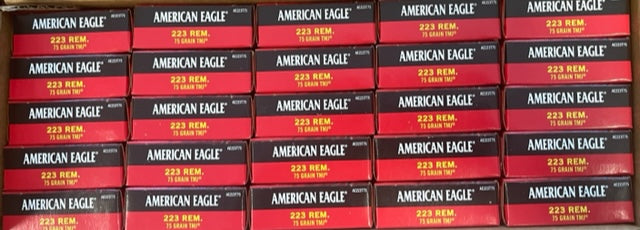 223 REM 75GR TMJ Federal American Eagle (AE223T75)