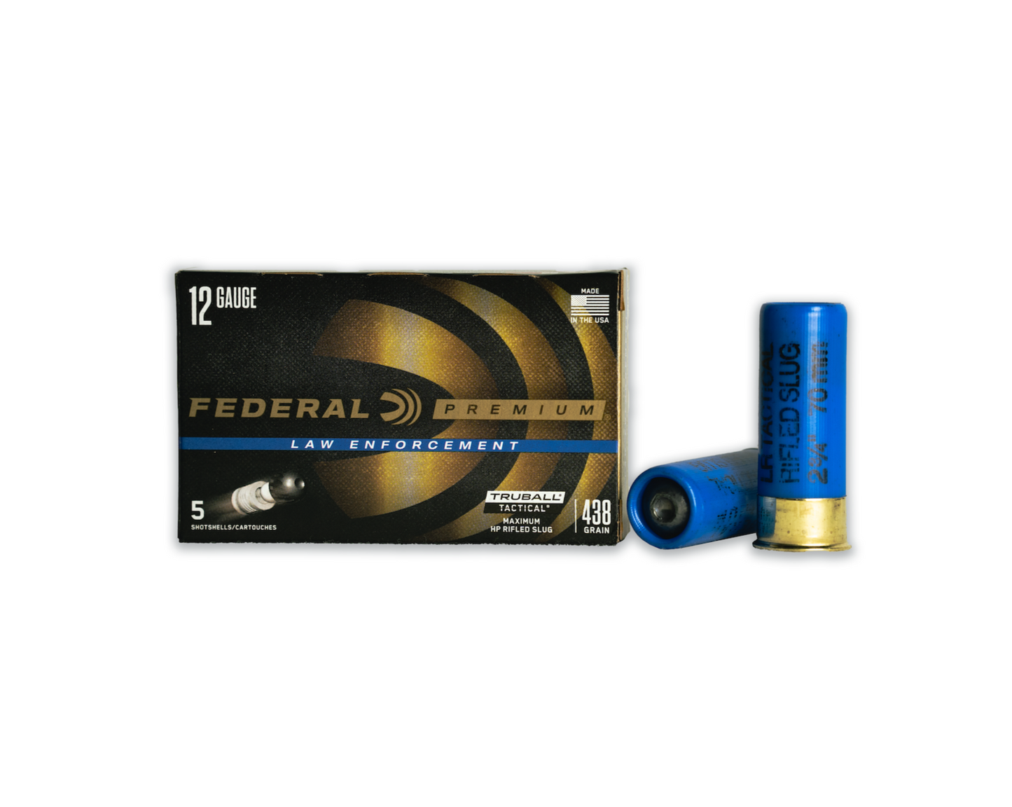 12GA Federal Premium Tactical low Recoil 1oz Slug 2 3/4 (LEB127LRS) - Bone Frog Gun Club