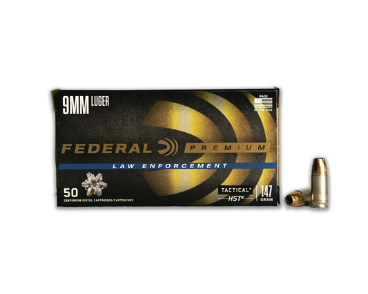 9MM 147GR HST Federal Personal Defense/Practice Pack 150RDS (P9HST2AE150)