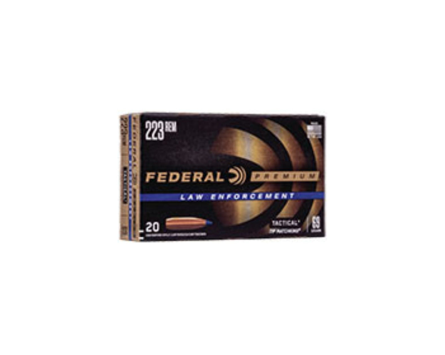 223 REM 77GR Federal Tactical TRU Sierra MatchKing Tipped (T223TTMK3)